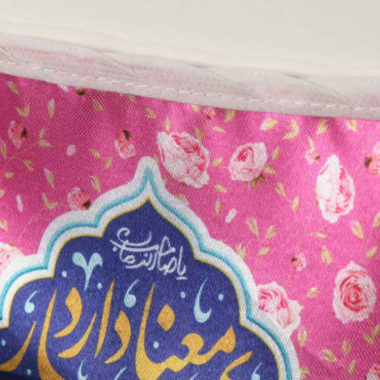 ریسه ساتن مثلثی طرح امام زمانی بزرگسال 8 متری