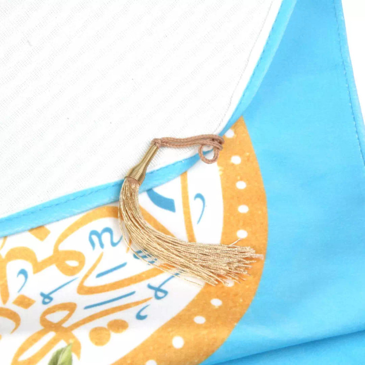 کتیبه ستونی مخمل با شعار السلام علیک یا اهل البیت النبوه