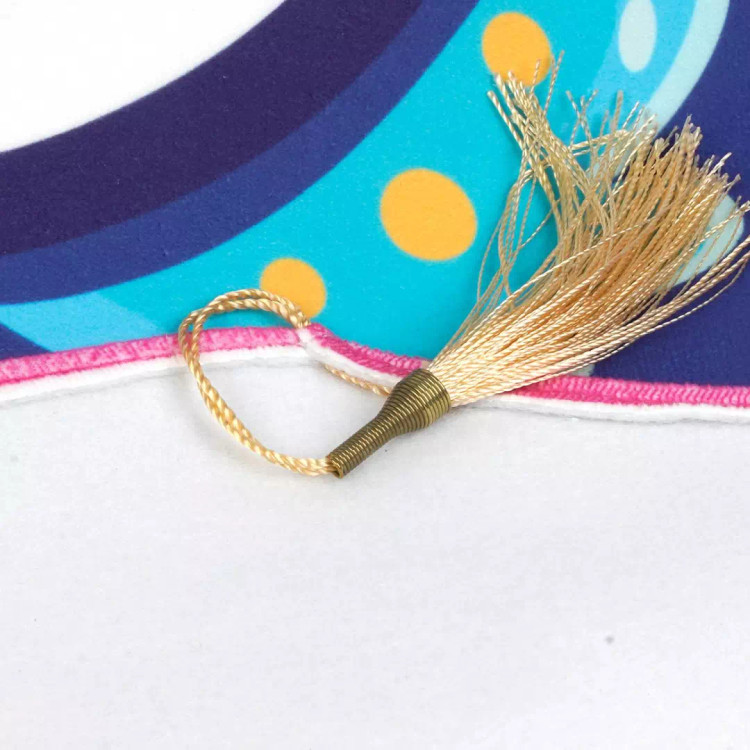 کتیبه مخمل عمودی تک عددی با شعار یا علی من غدیری ام 65*135(700595) صورتی 99