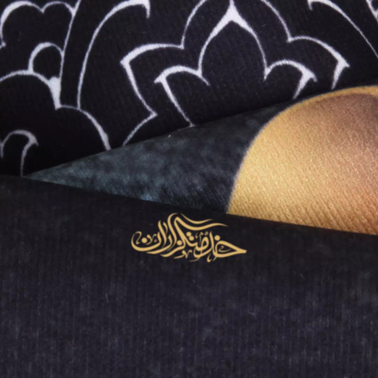 کتیبه مخمل تک عددی طرح 28 صفر 65*135