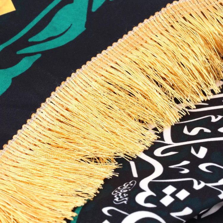کتیبه مخمل پایین هلالی طرح الامام الحسن العسکری 140*265