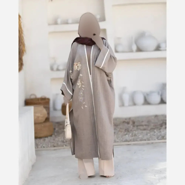 مانتو عبایی بهار گل