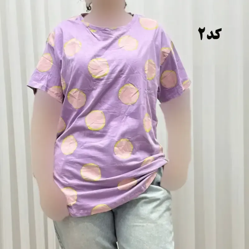 تیشرت طرحدار H&M کد 1170 آبرفت و رنگ رفت ندارد چروک نمیشود سایزبندی کامل S تا XXXL