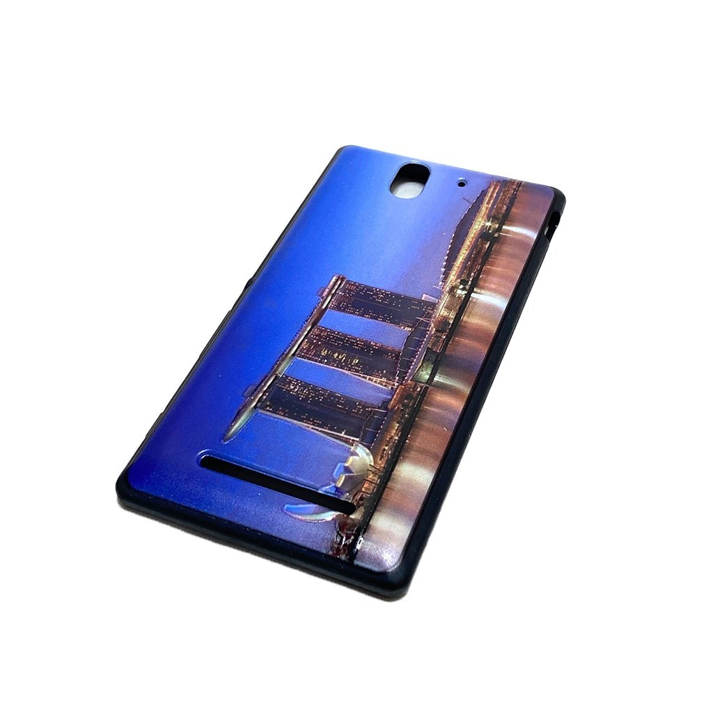 قاب گوشی موبایل سونیSONY XPERIA c3-C3.مدل برج زیبا