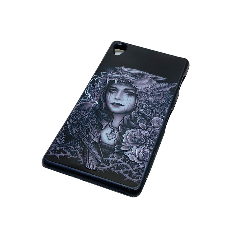 قاب گوشی موبایل سونیSONY XPERIA Z3-z3.مدل دختر کوهستان