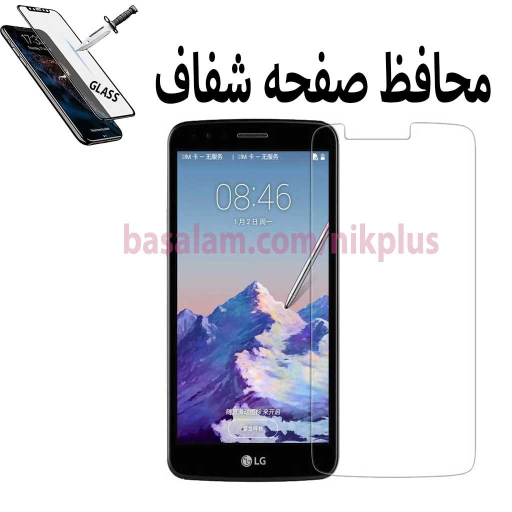 گلس شیشه ای شفاف گوشی الجیSTILUS3-ضدخش استایلوس3