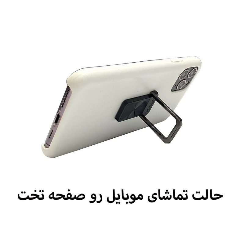 نگهدارنده انگشتی ظریف موبایل CRYSTAL.هولدر انگشتی.حلقه گوشی.انگشتی گوشی