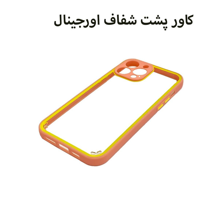 قاب موبایل اپل13پرومکس-ایفونiphone 13 promax-13promax.مدل پشت شفاف