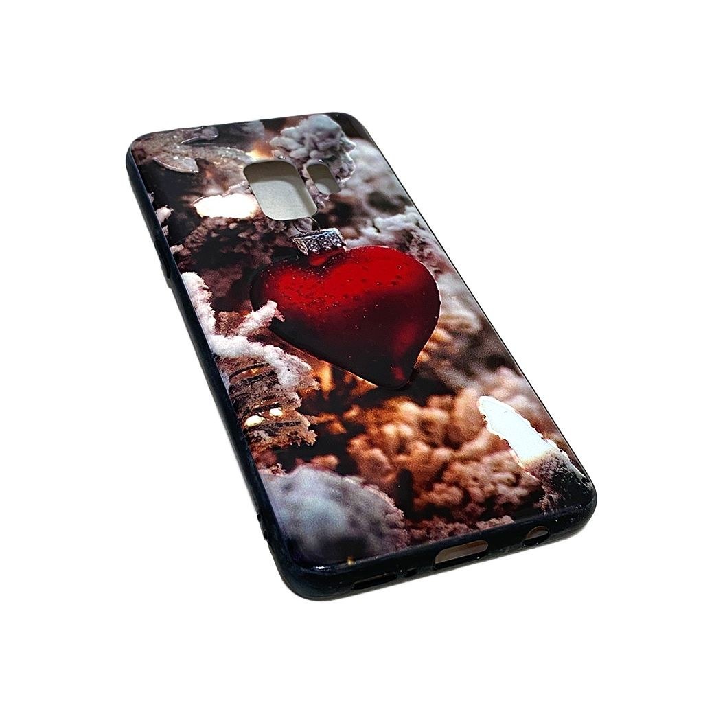 قاب گوشی موبایل S9 -s9-اس9.مدل قلب قرمز