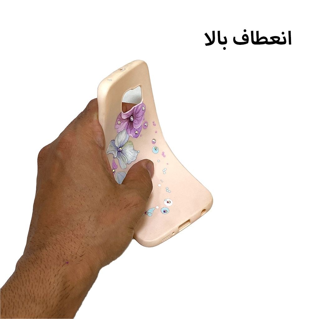 قاب گوشی موبایل s6edge -s6 edge-اس6ایج.مدل شکوفه.