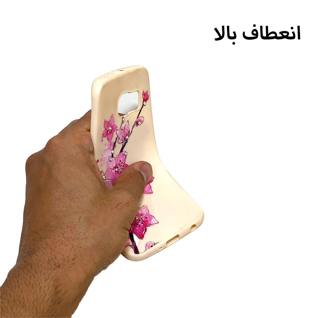 قاب گوشی موبایل s6edge -s6 edge-اس6ایج.مدل شکوفه