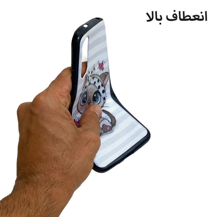 قاب موبایل شیائومیnote 10 5g -poco m3pro.مدل گربه