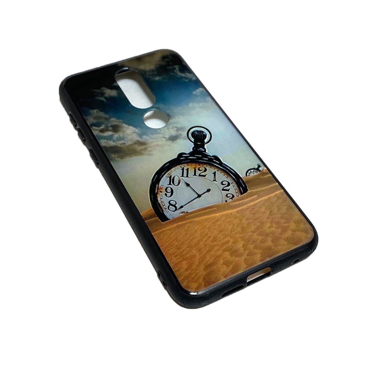 قاب موبایل نوکیا Nokia x6-پلاسnokia6.1plus -مدل ساعت زمان