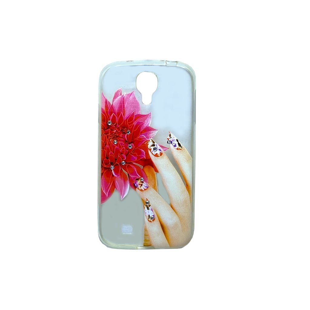 قاب گوشی موبایل سامسونگs4-S4-اس4.مدل ژله ای طرحدار