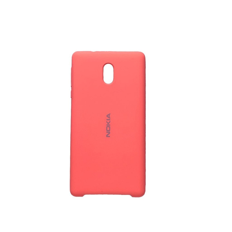 قاب گوشی موبایل نوکیا Nokia3-nokia3.مدل سیلیکن داخل نمد