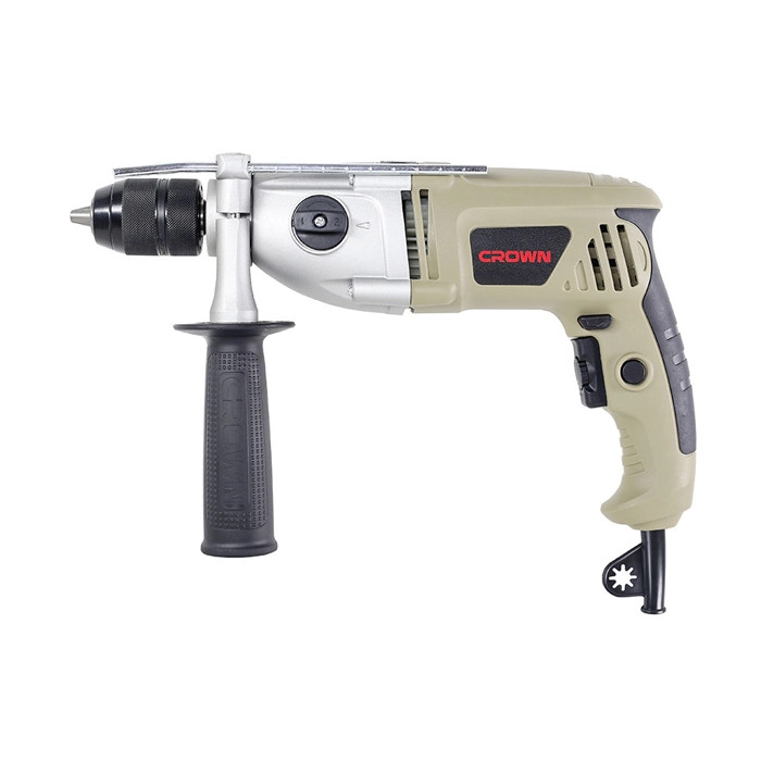 دریل چکشی گیربکسی کرون 810 وات مدل CT10067