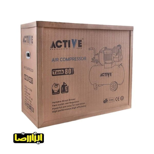پمپ باد اکتیو 80 لیتری مدل AC-1280