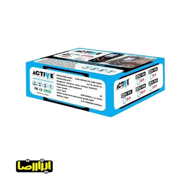 متر لیزری اکتیو 50 متری مدل AC-7650L