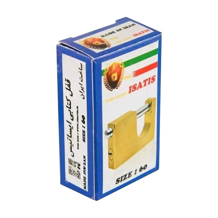 قفل کتابی ایساتیس سایز 60